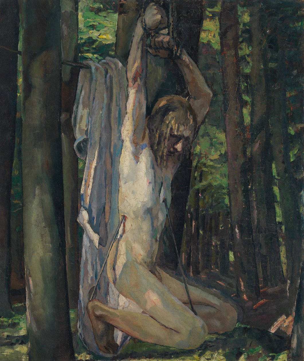 Sint-Sebastiaan door Albert Weisgerber