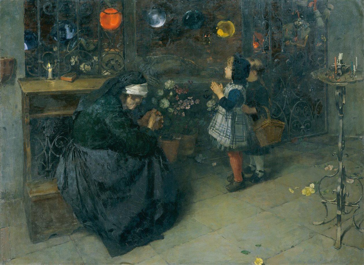 Goede Vrijdag door Albin Egger Lienz