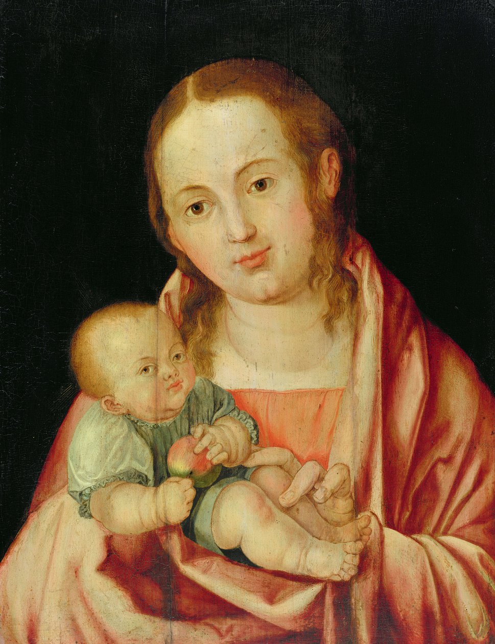 Maria en haar Kind door Albrecht Dürer