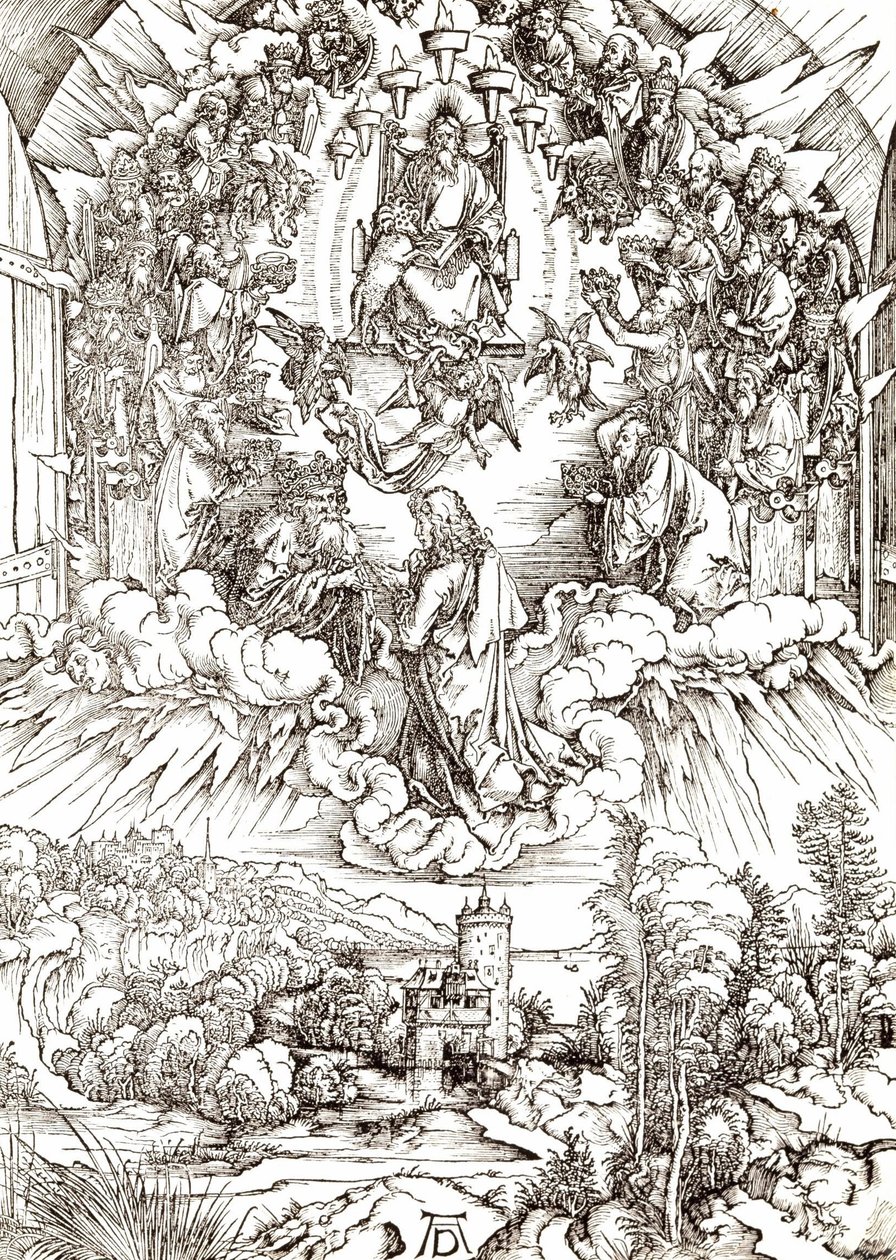 Sint Jan voor God en de Ouderen door Albrecht Dürer