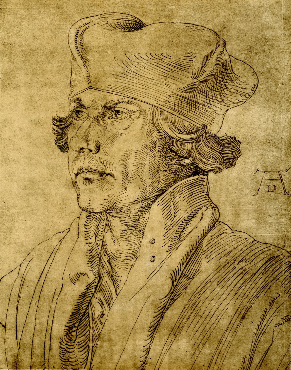 Kardinaal Matthäus Lang von Wellenburg door Albrecht Dürer