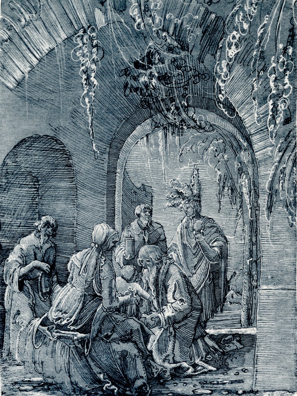 Aanbidding der wijzen door Albrecht Altdorfer