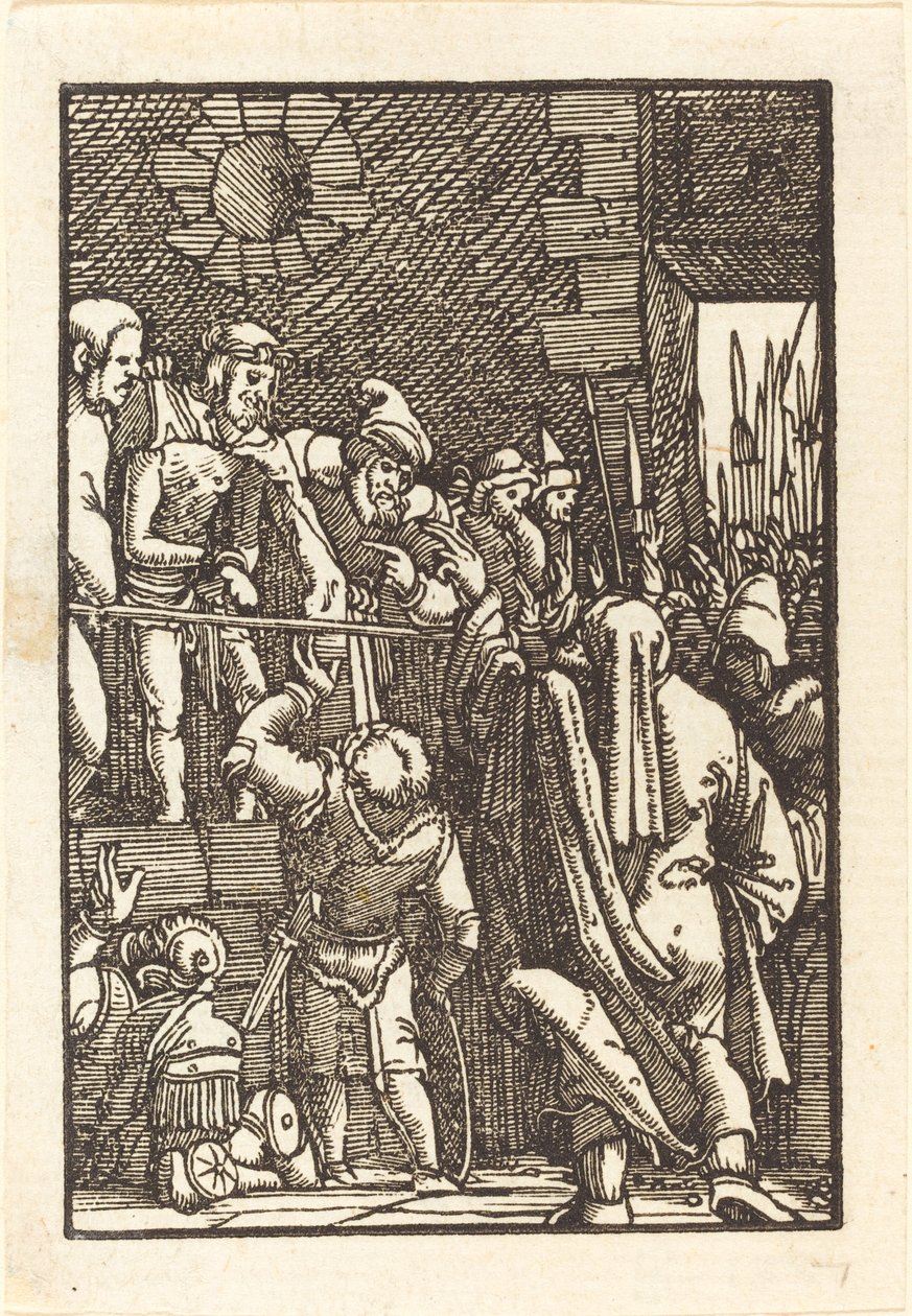 Christus getoond aan het volk door Albrecht Altdorfer