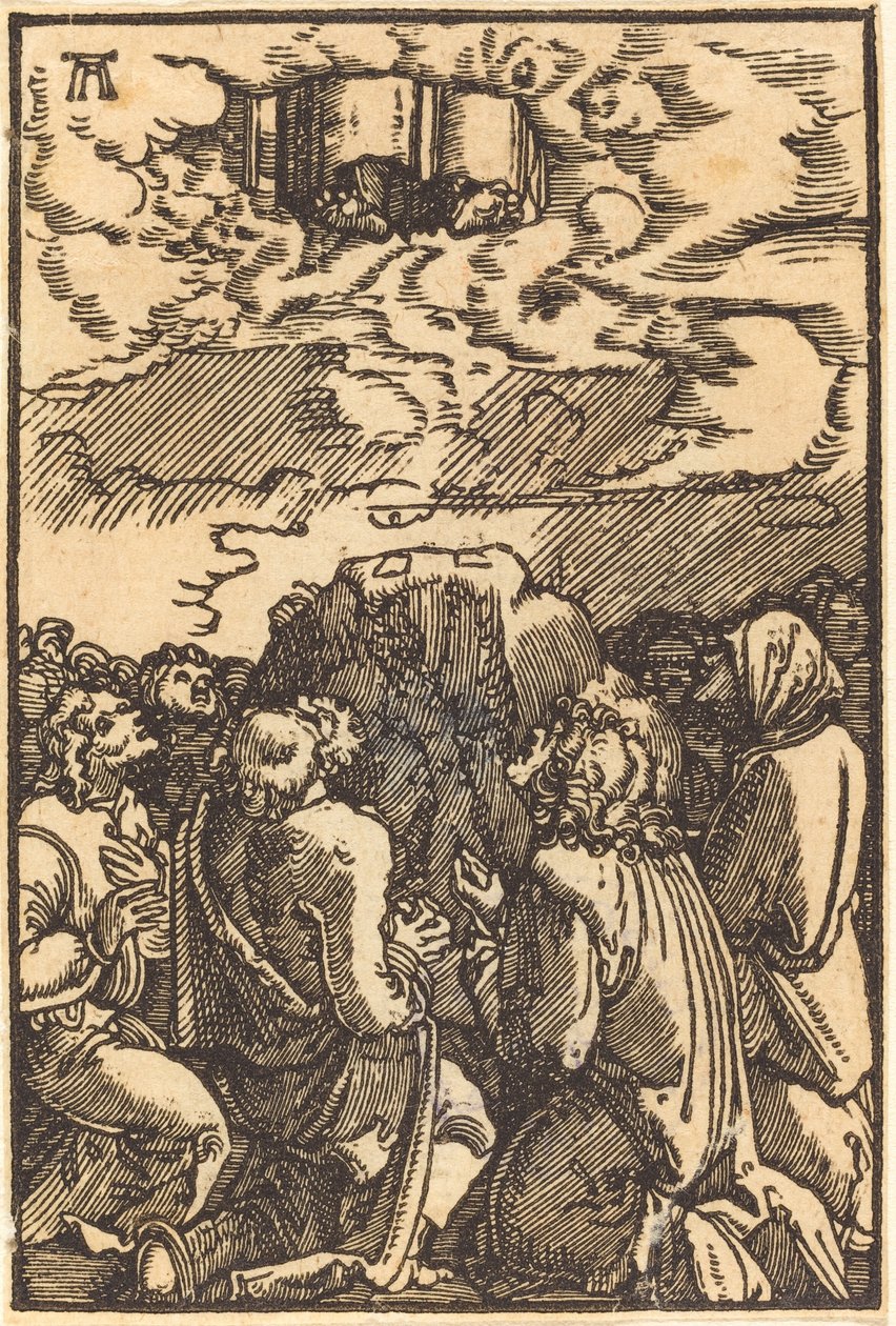 De hemelvaart van Christus door Albrecht Altdorfer
