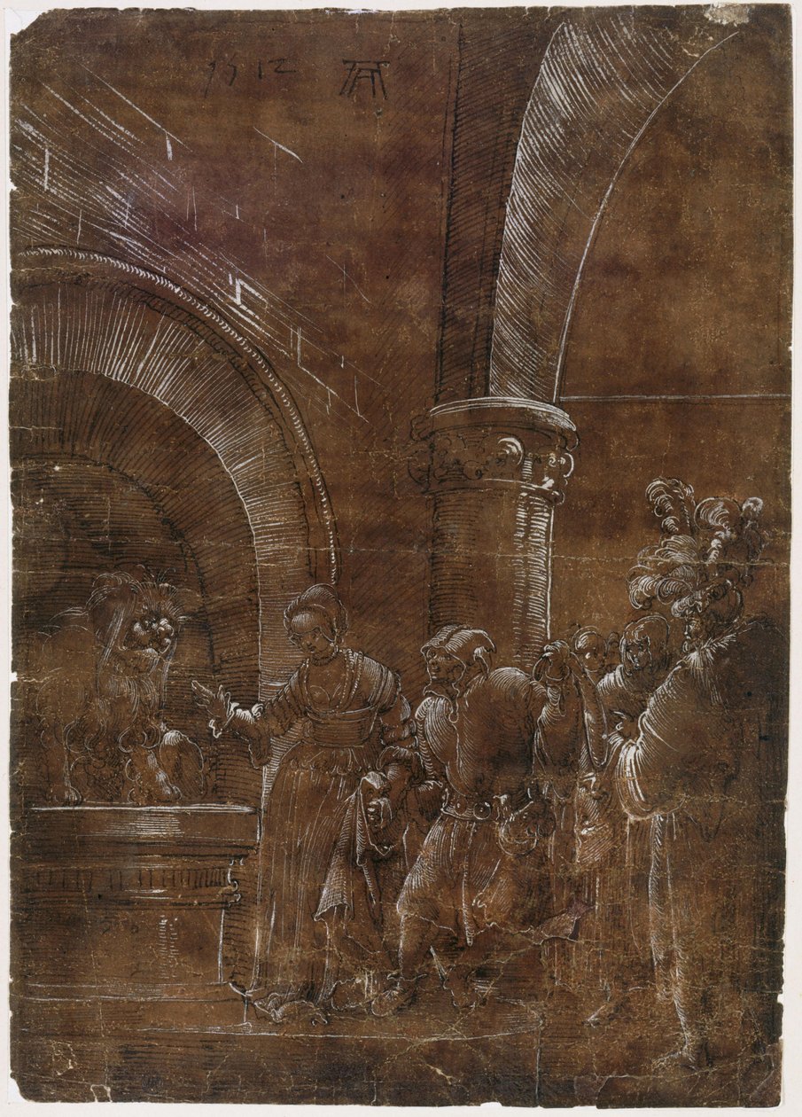 De Mond van de Waarheid door Albrecht Altdorfer