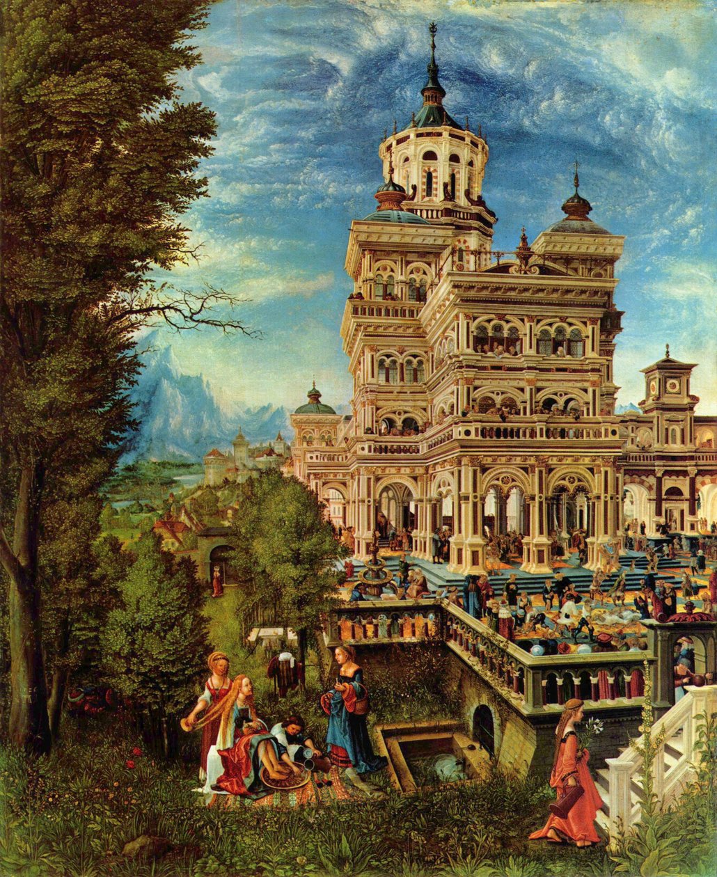Duits: Susanna im Bade Susanna en de ouderen door Albrecht Altdorfer