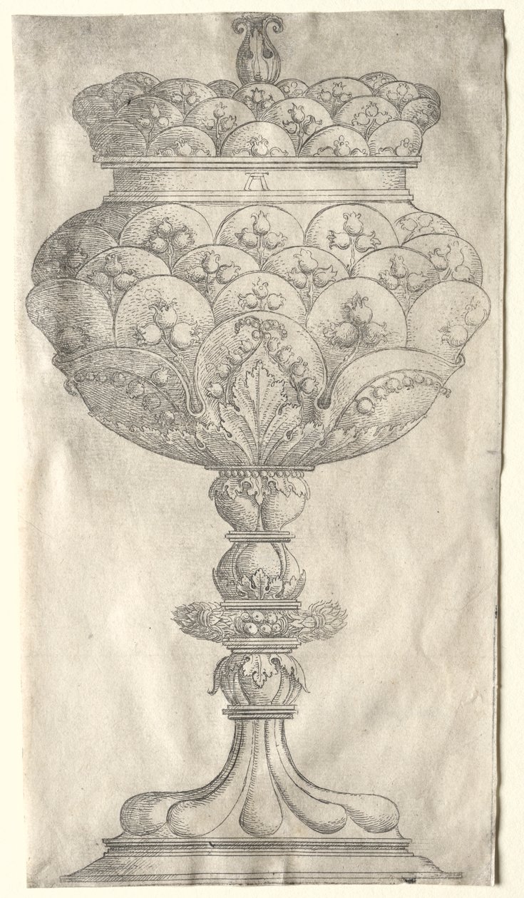 Beker met lelietjes-van-dalen door Albrecht Altdorfer