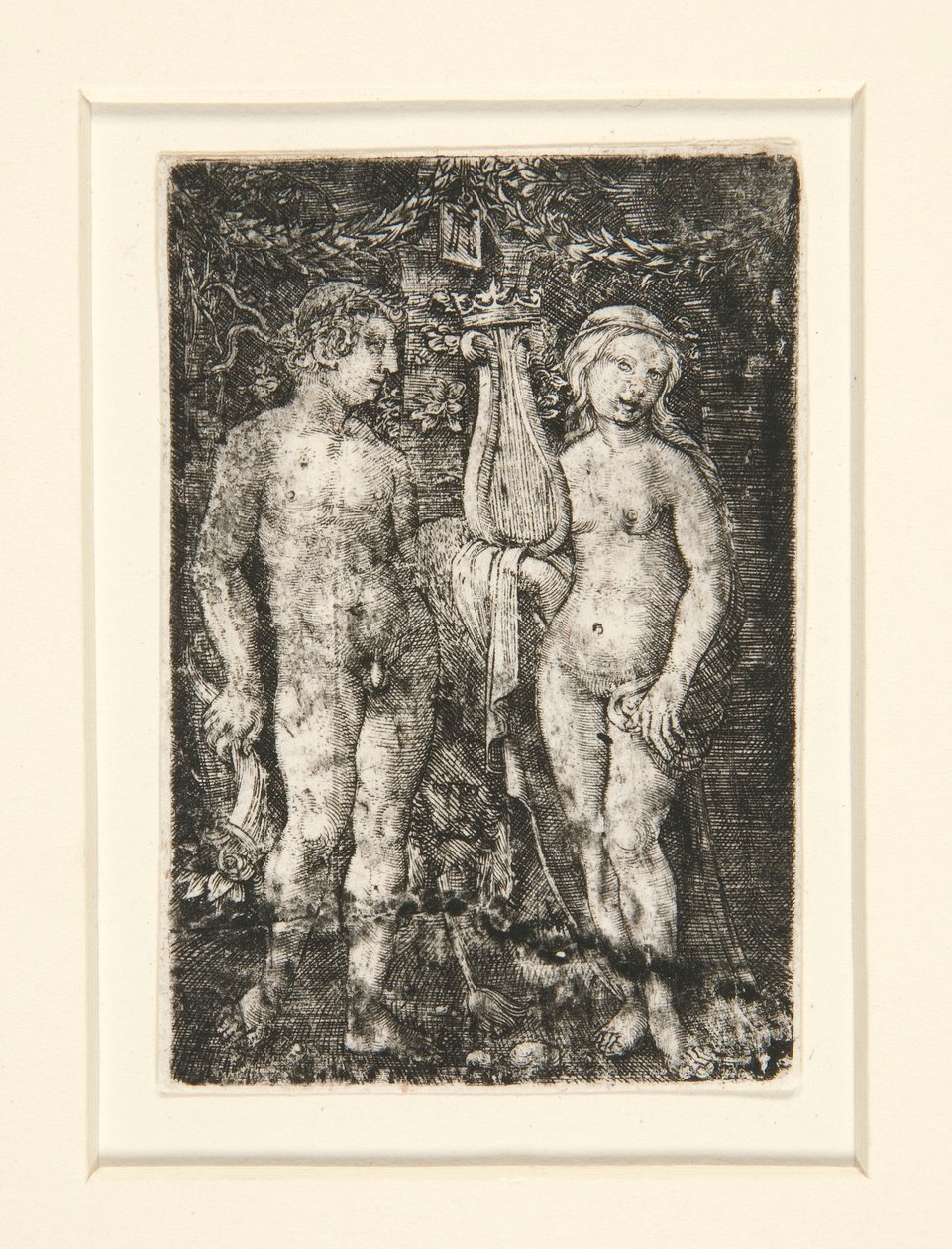 Hercules en Muze door Albrecht Altdorfer
