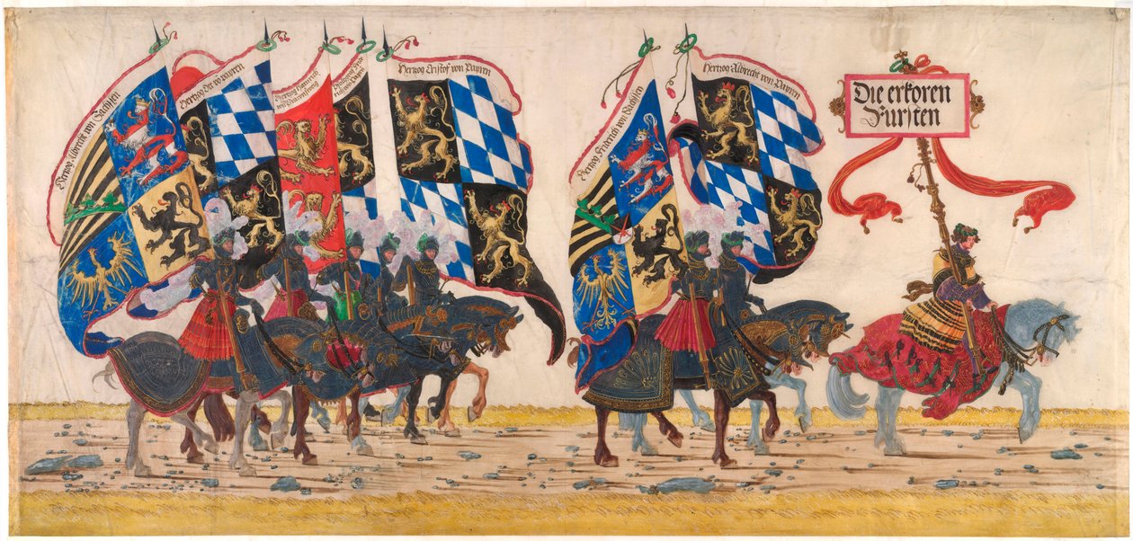 De Duitse prinsen door Albrecht Altdorfer