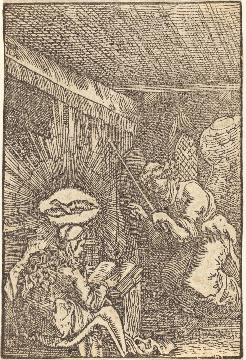 De annunciatie door Albrecht Altdorfer