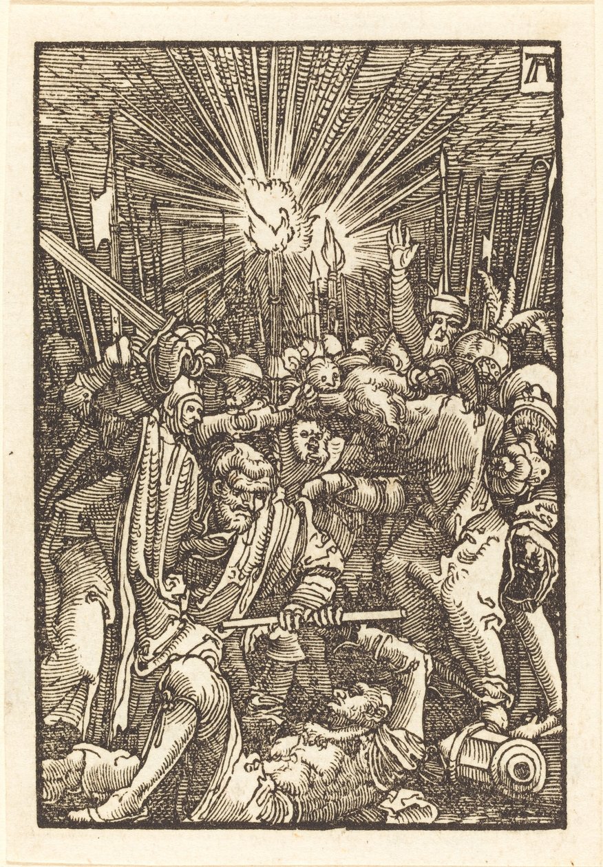 Het verraad van Christus door Albrecht Altdorfer