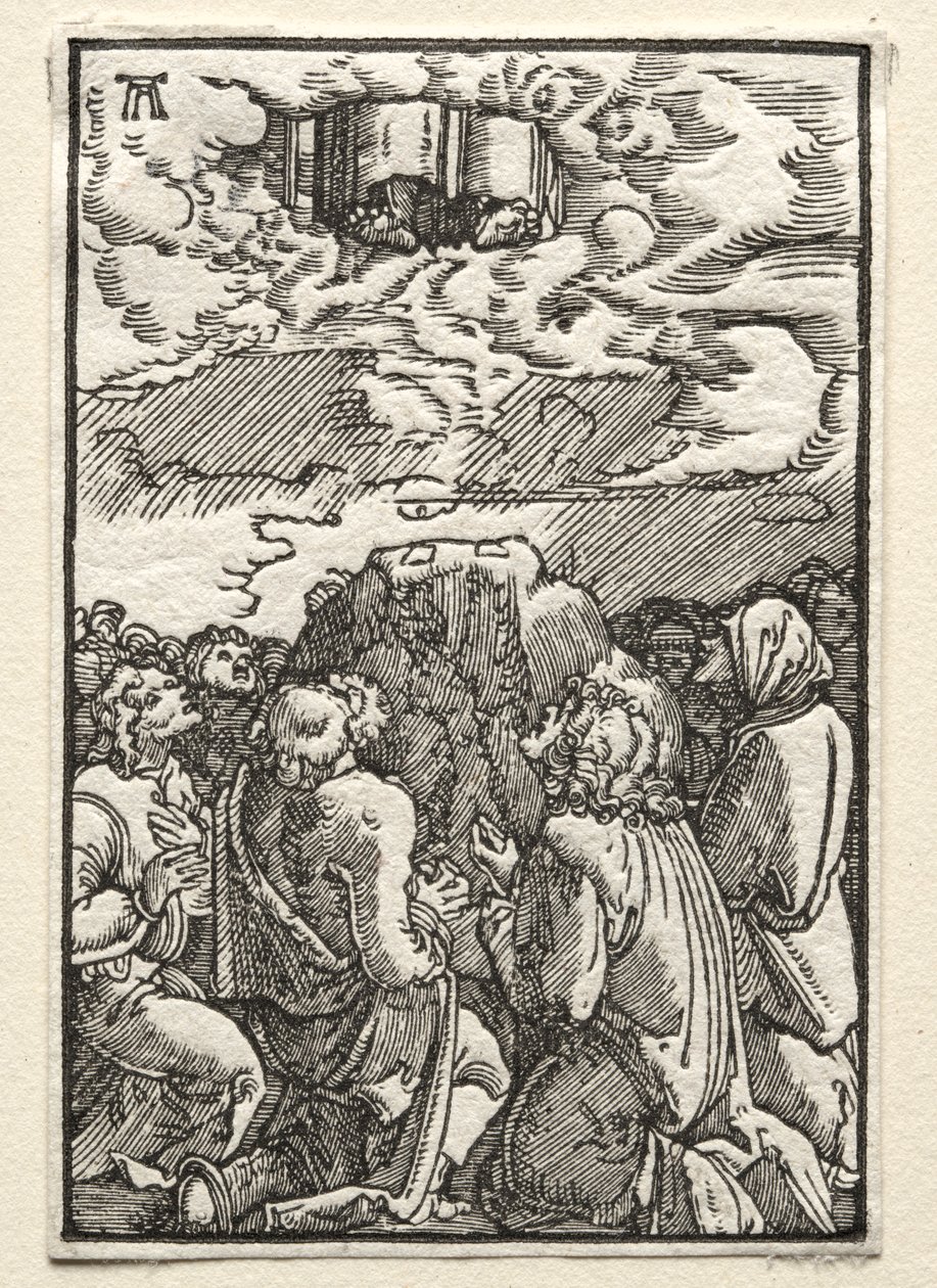 De val en verlossing van de mens: De hemelvaart door Albrecht Altdorfer
