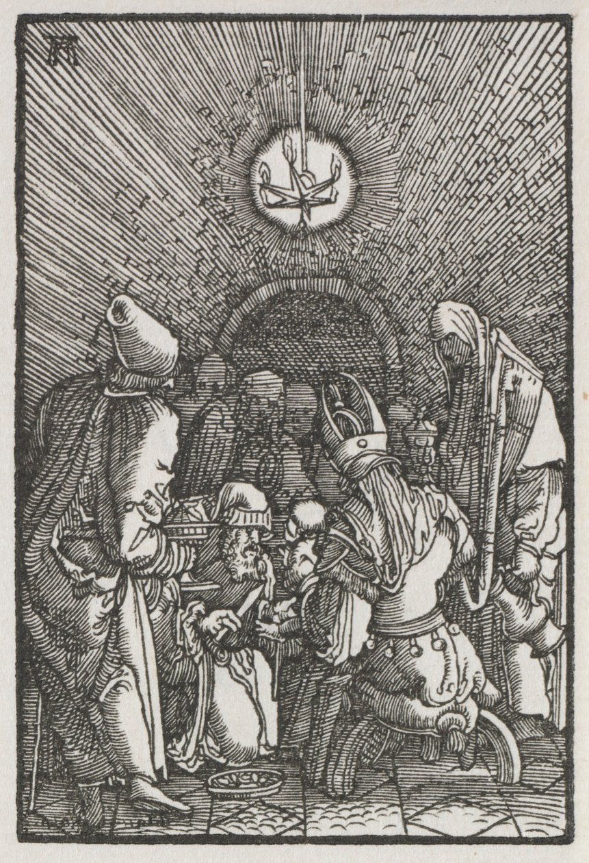 De val en verlossing van de mens: De besnijdenis door Albrecht Altdorfer