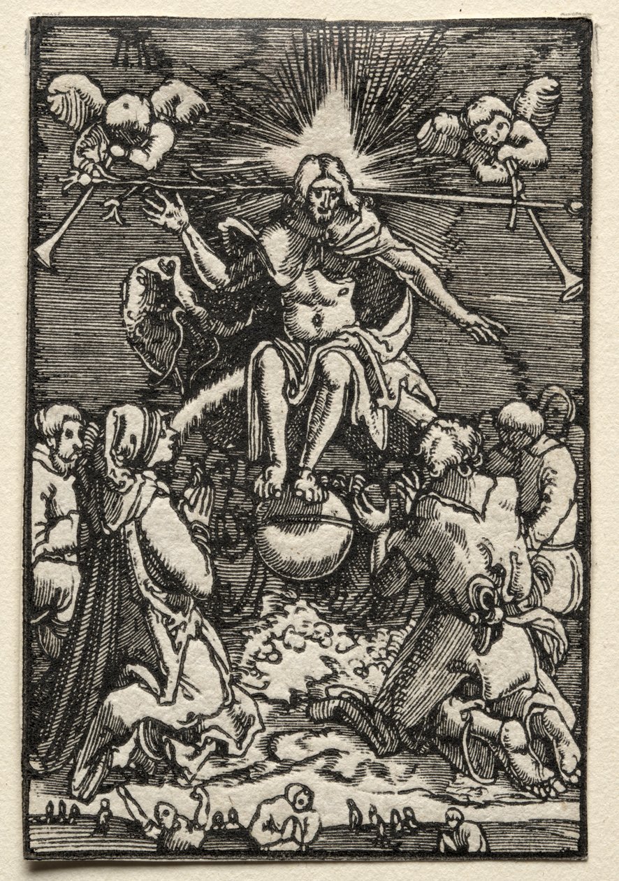 De Val en Verlossing van de Mens: Het Laatste Oordeel, ca. 1515 door Albrecht Altdorfer