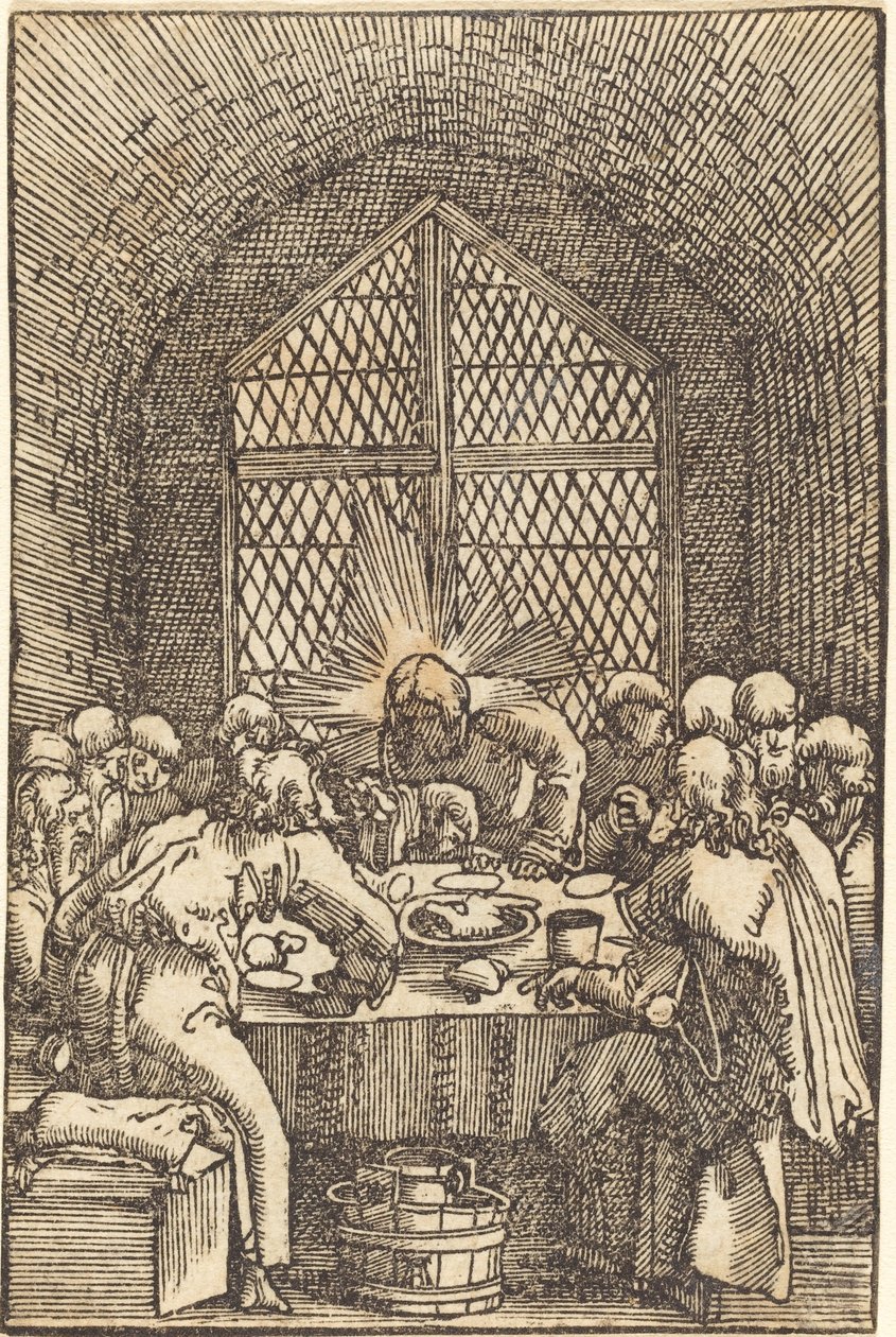 Het Laatste Avondmaal door Albrecht Altdorfer