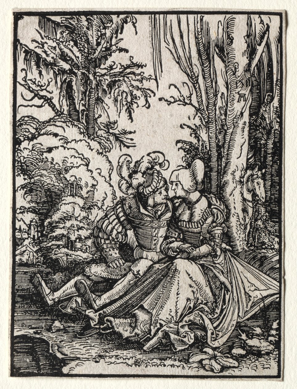 De Geliefden, 1511 door Albrecht Altdorfer