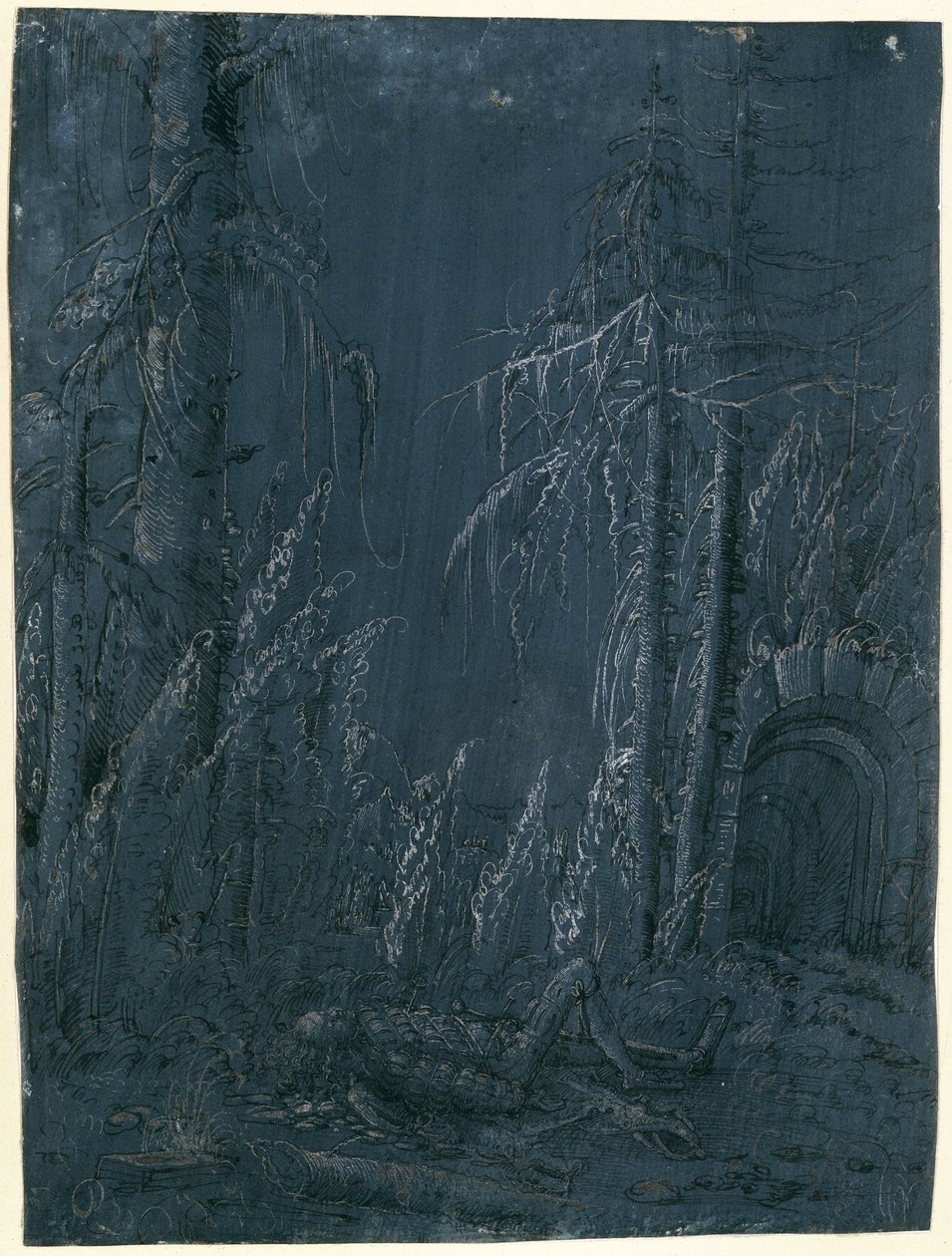 Dode Pyramus door Albrecht Altdorfer