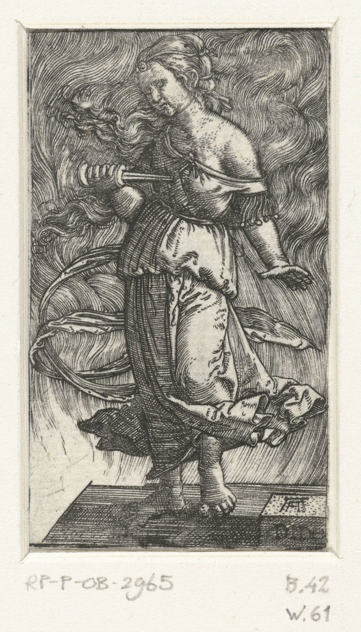 Zelfmoord van Dido door Albrecht Altdorfer