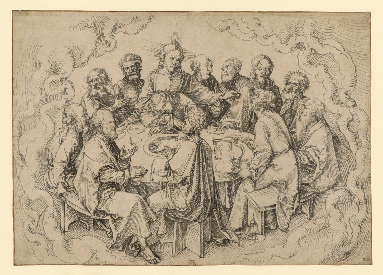 Avondmaal door Albrecht Dürer