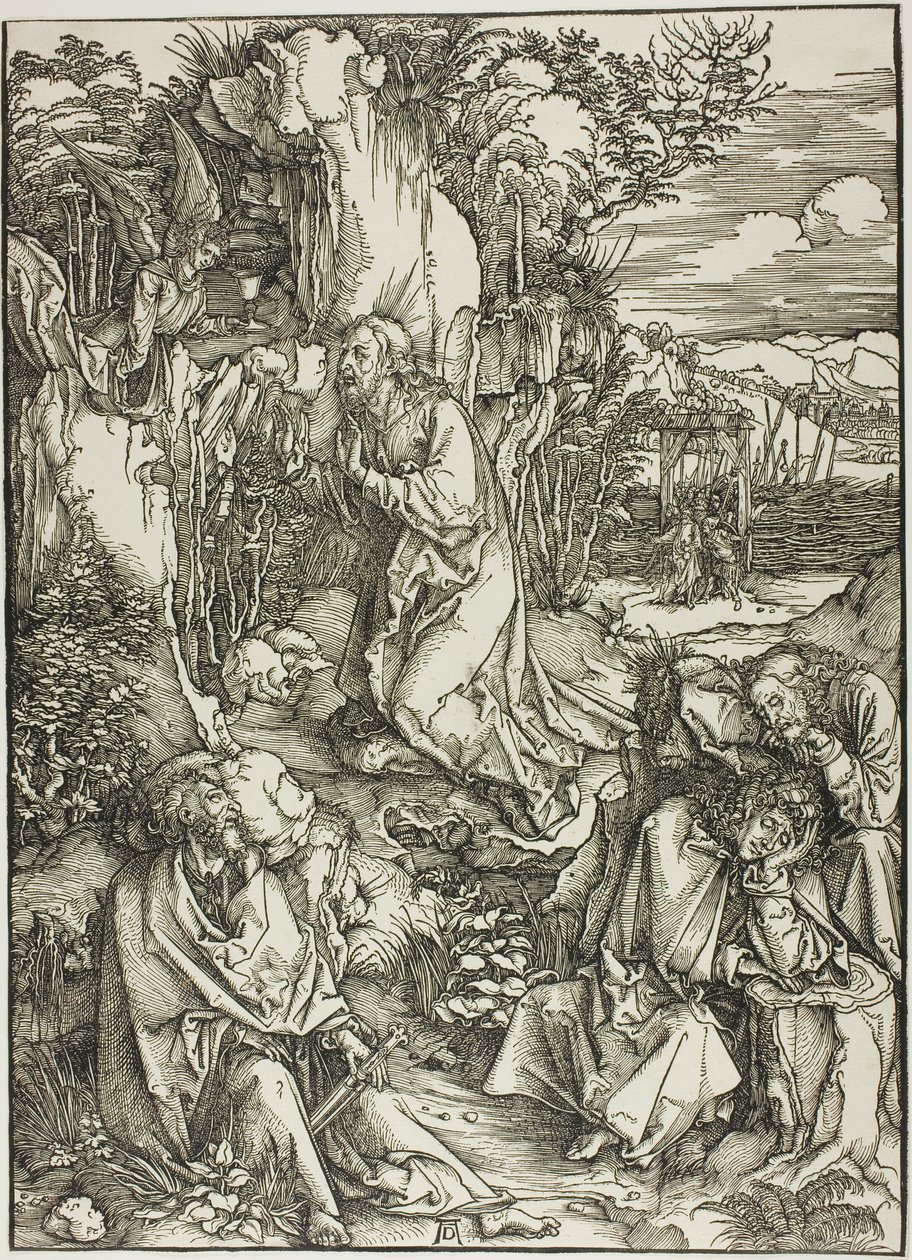 Agonie in de Tuin, uit De Grote Passie door Albrecht Dürer