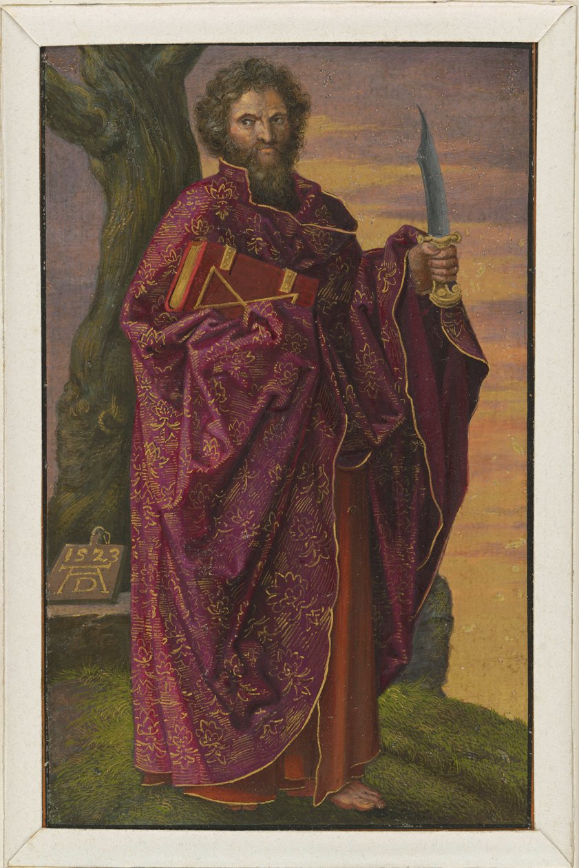 Apostel Bartholomeüs door Albrecht Dürer