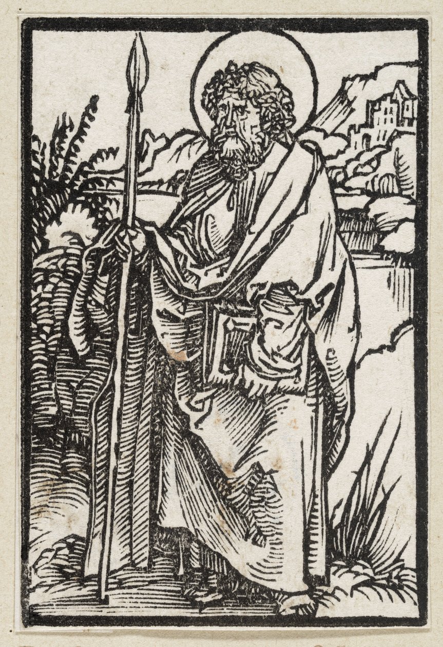 Apostel Thomas (63 religieuze scènes) door Albrecht Dürer