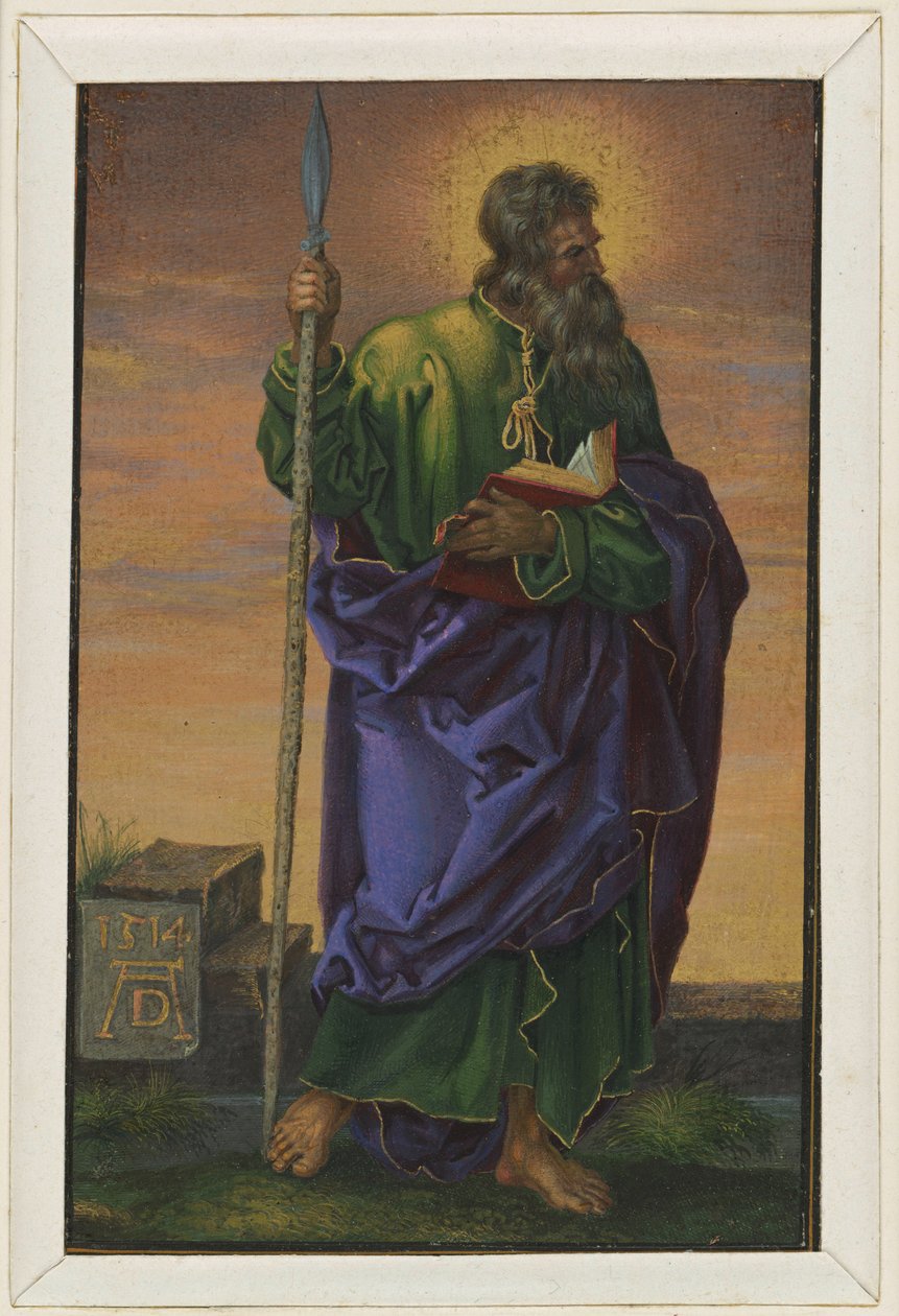 Apostel Thomas door Albrecht Dürer