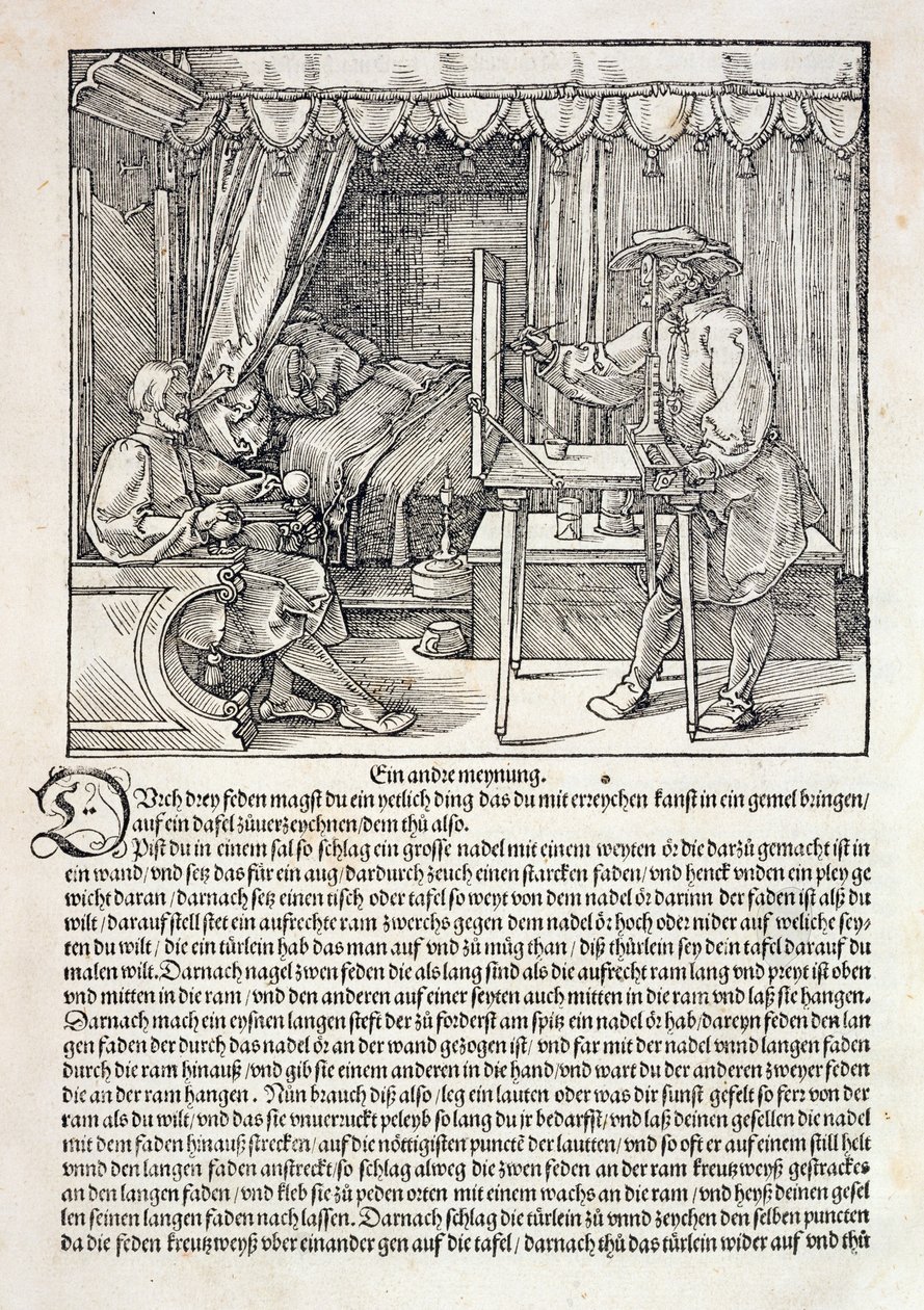 Kunstenaar die Dürer