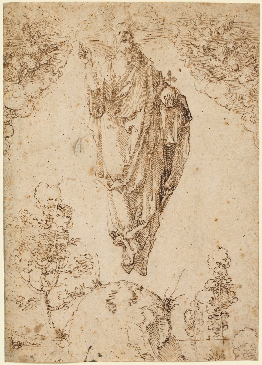 Hemelvaart van Christus door Albrecht Dürer
