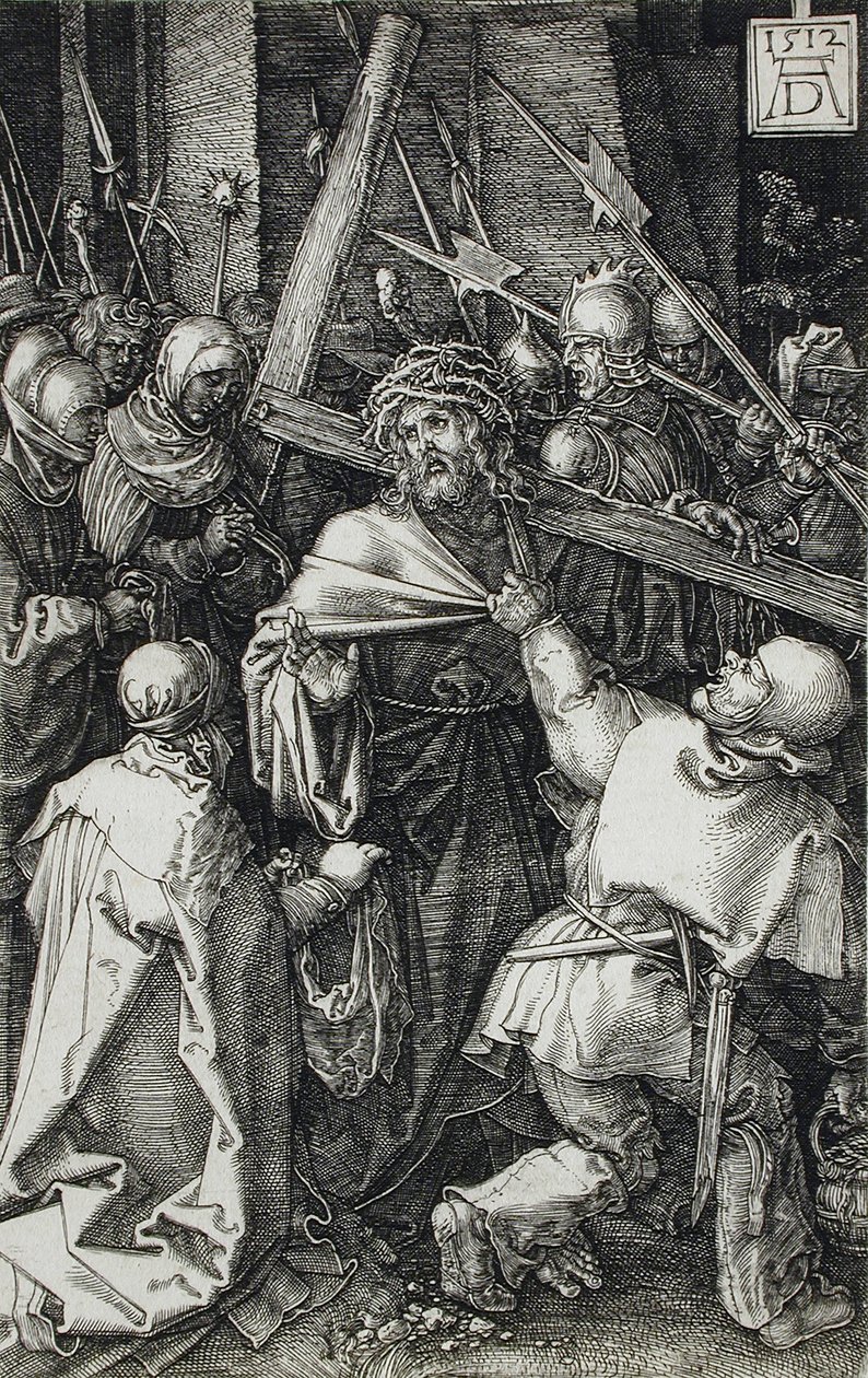Het dragen van het kruis door Albrecht Dürer