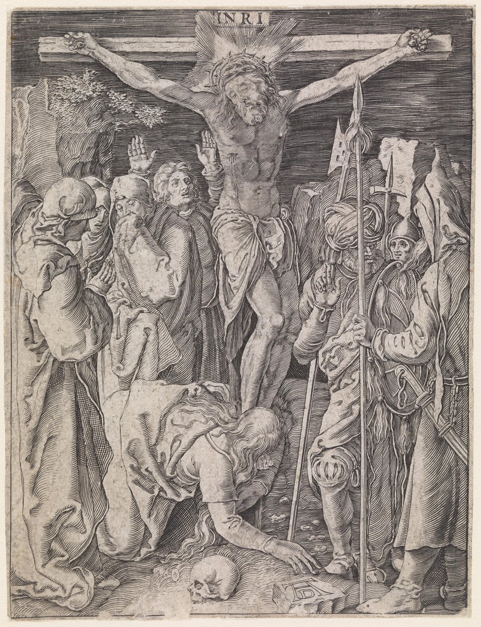 Aanbidding van Christus door Albrecht Dürer