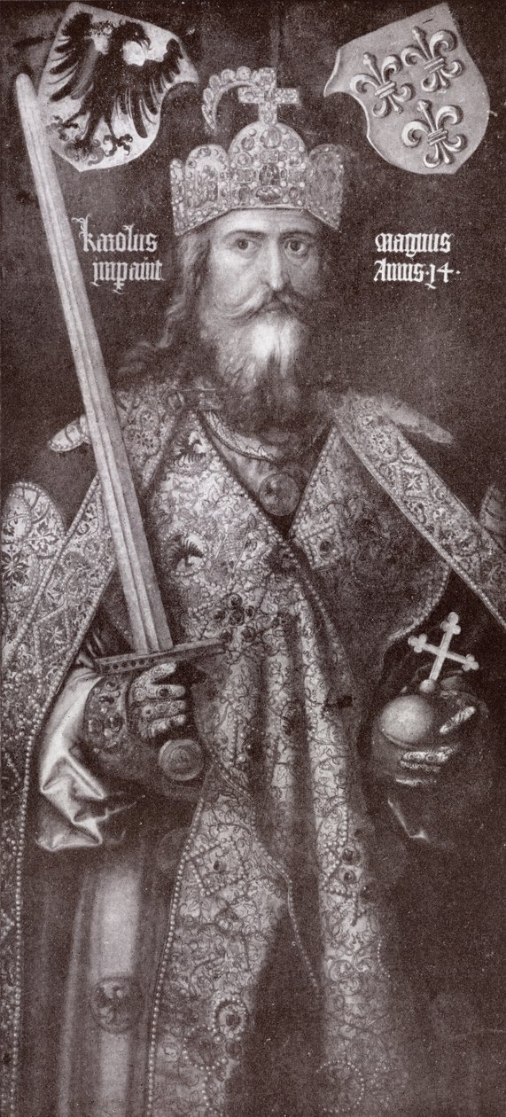 Karel de Grote, illustratie uit 