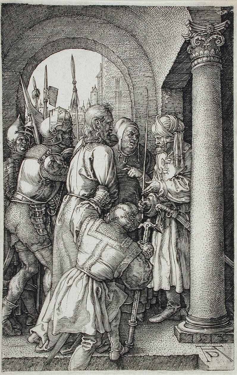 Christus voor Pilatus door Albrecht Dürer