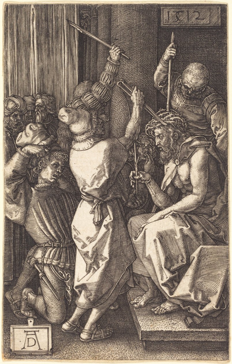 Christus gekroond met doornen door Albrecht Dürer
