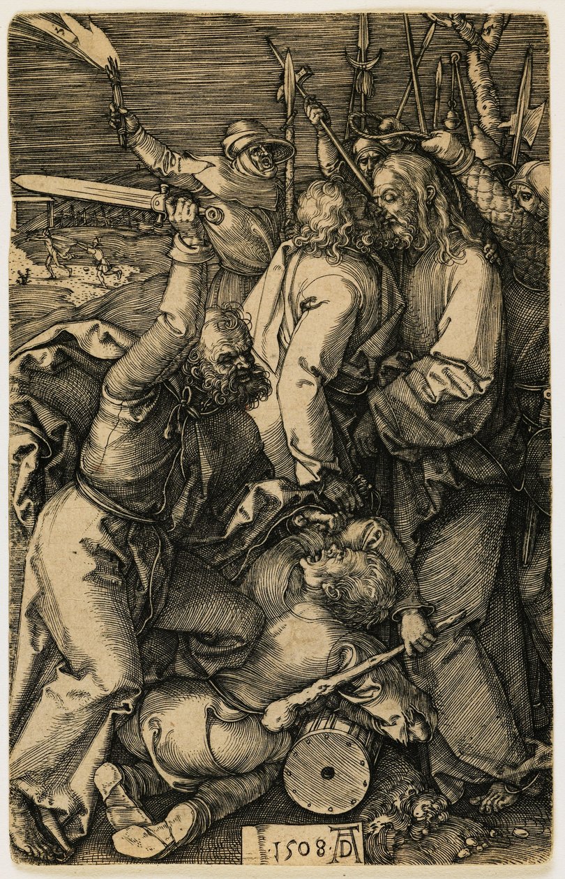 Christus wordt door de Joden gevangengenomen door Albrecht Dürer
