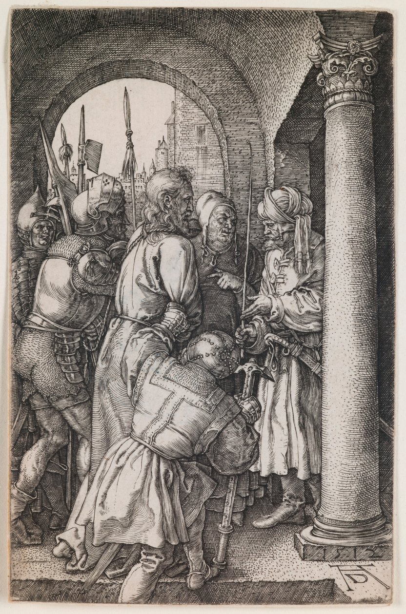 Christus voor Pilatus, uit de serie 