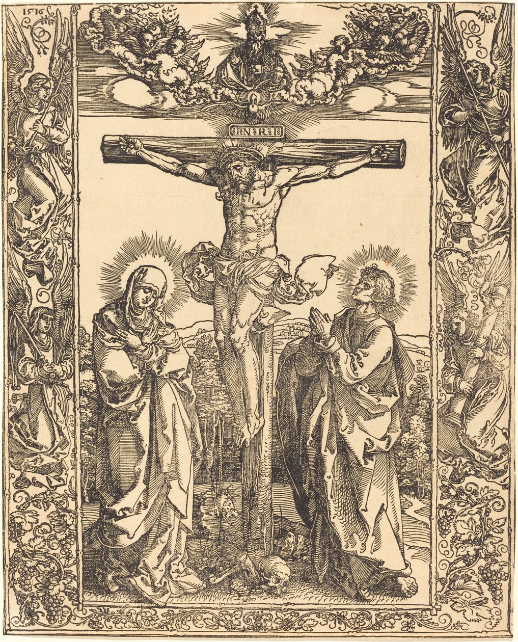 Christus aan het Kruis door Albrecht Dürer