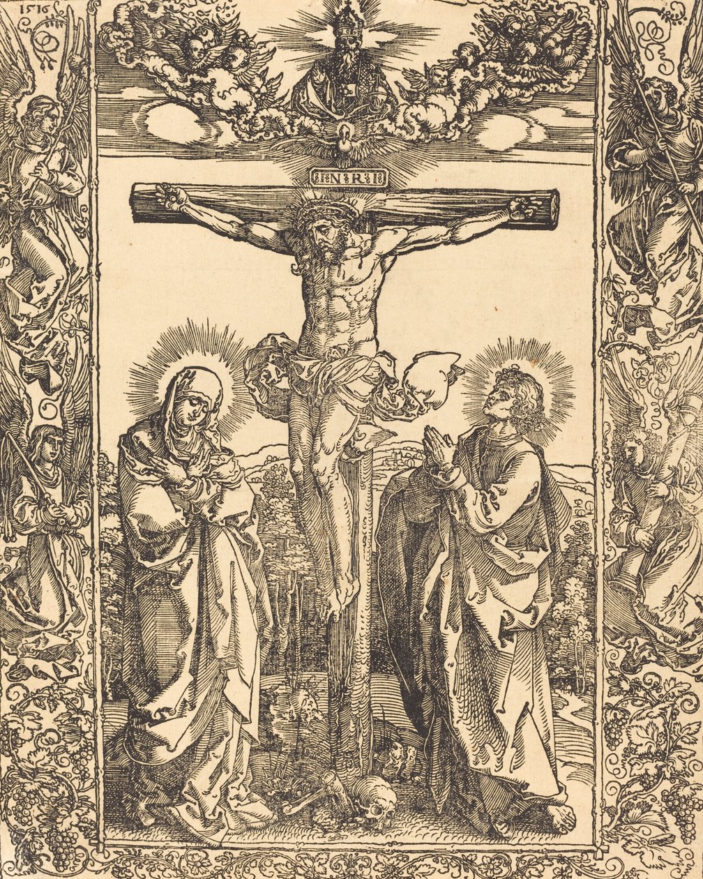 Christus aan het Kruis, 1516 door Albrecht Dürer