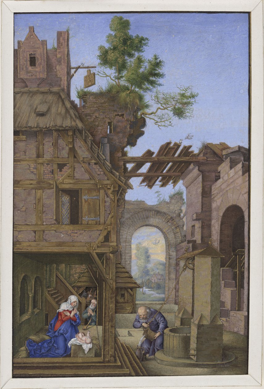 De geboorte van Christus door Albrecht Dürer