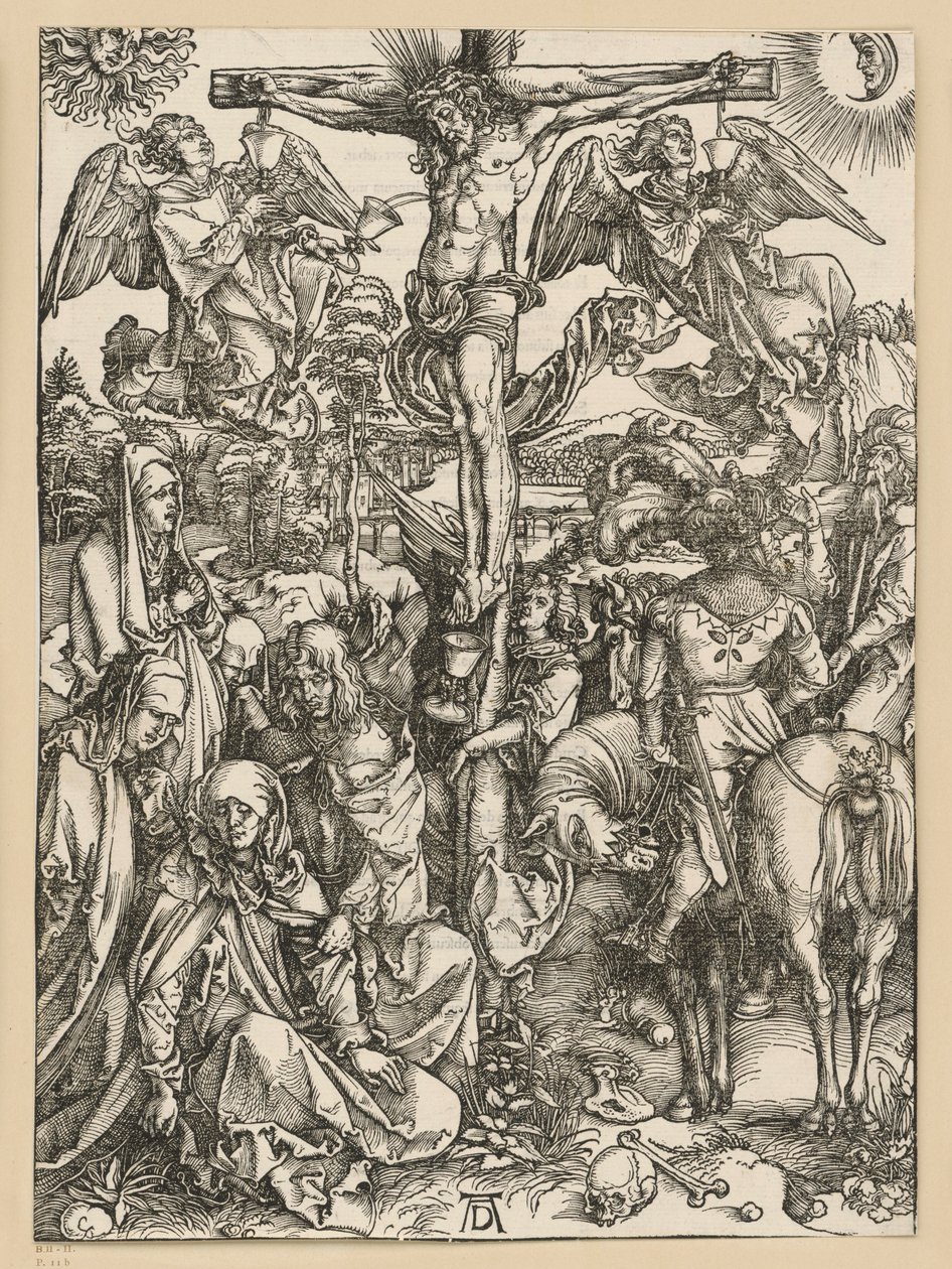 De kruisiging van Christus (Grote Passie) door Albrecht Dürer