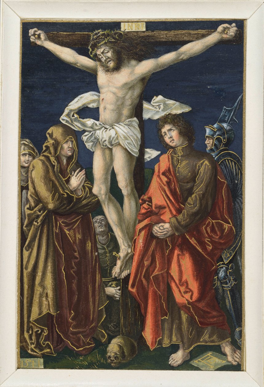 Christus aan het kruis door Albrecht Dürer