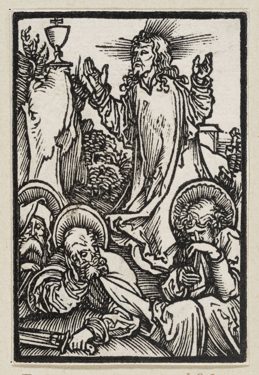 Christus op de Olijfberg (63 religieuze taferelen) door Albrecht Dürer