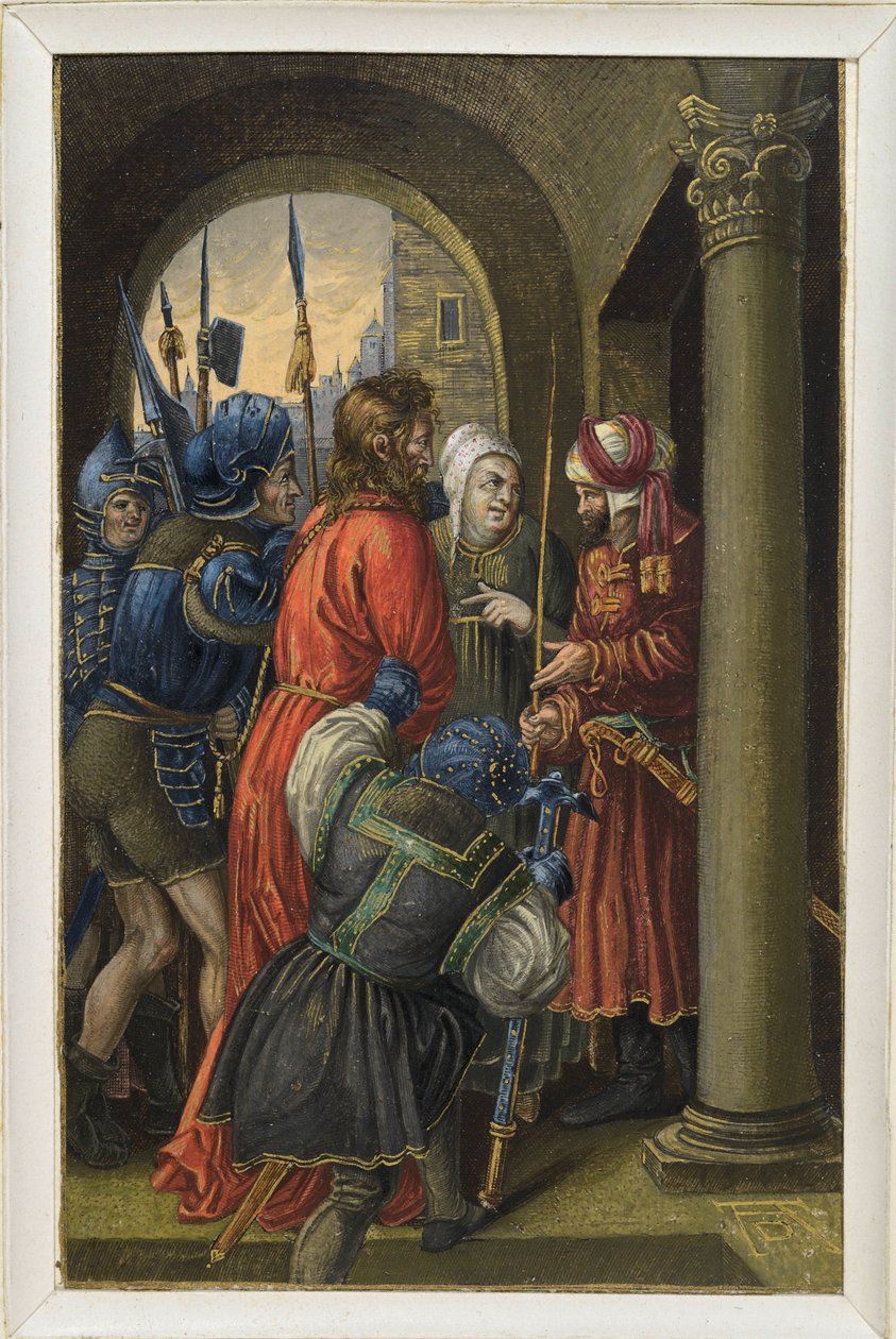 Christus voor Pilatus door Albrecht Dürer