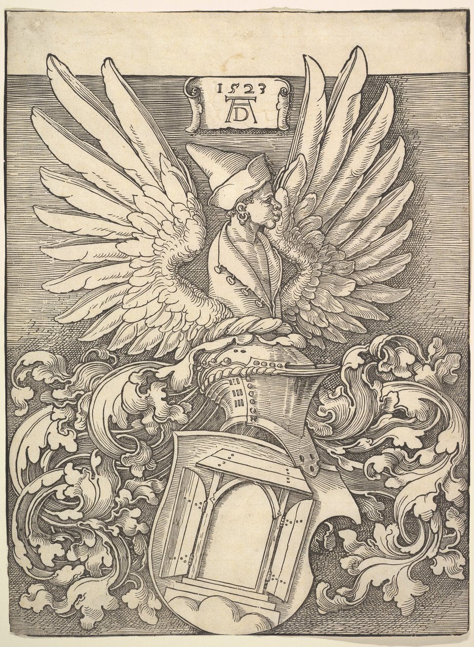 Wapen van Albrecht Dürer door Albrecht Dürer