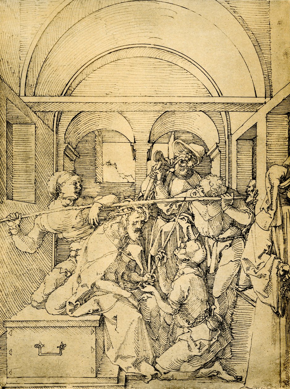 Kroning met doornen door Albrecht Dürer