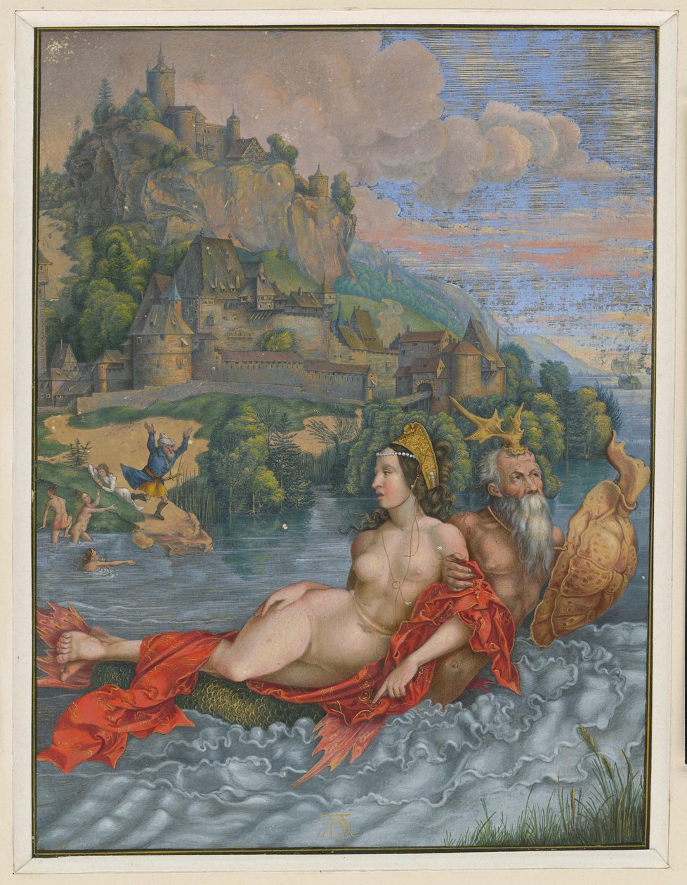 Het wonder van de zee door Albrecht Dürer