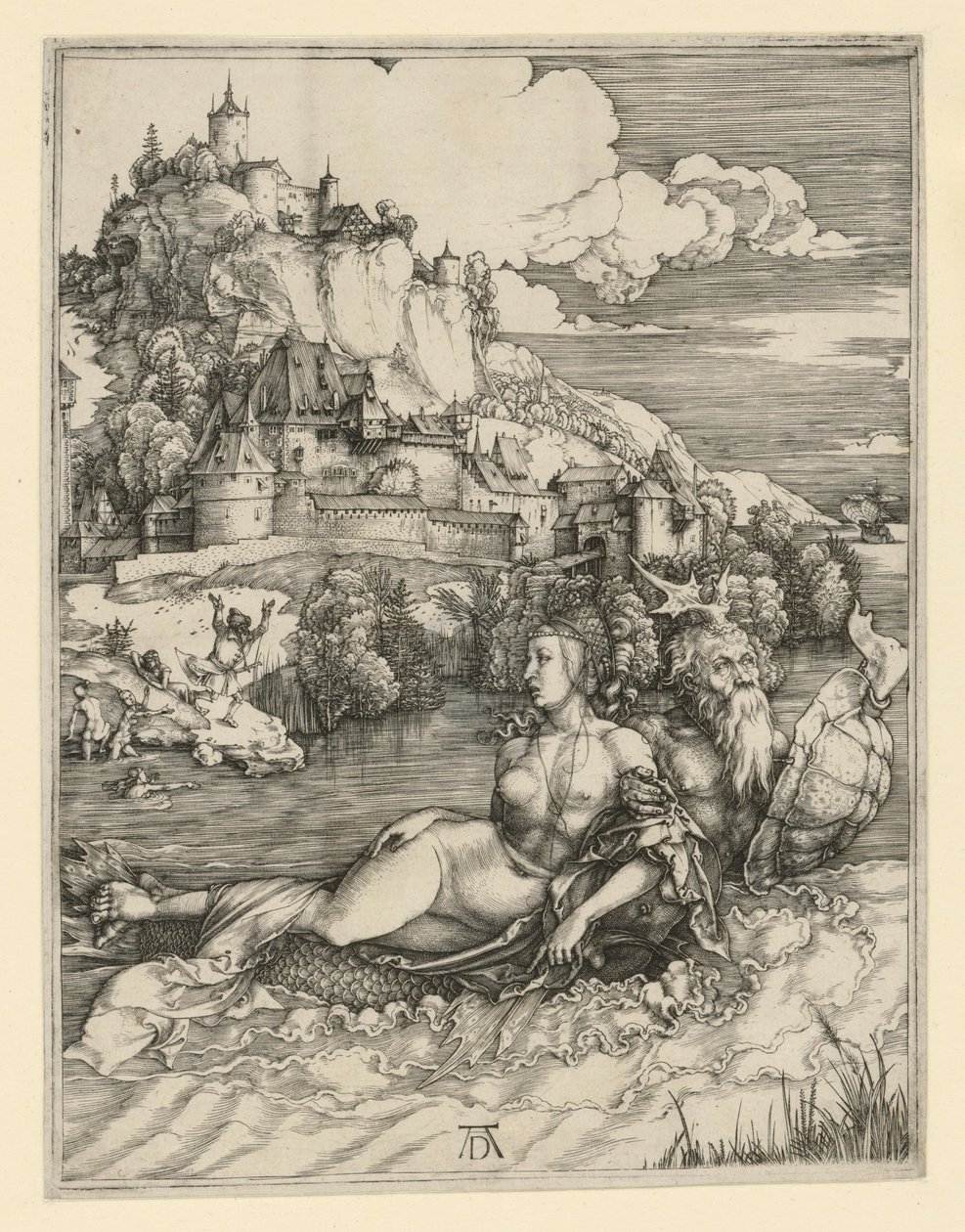 Het wonder van de zee door Albrecht Dürer