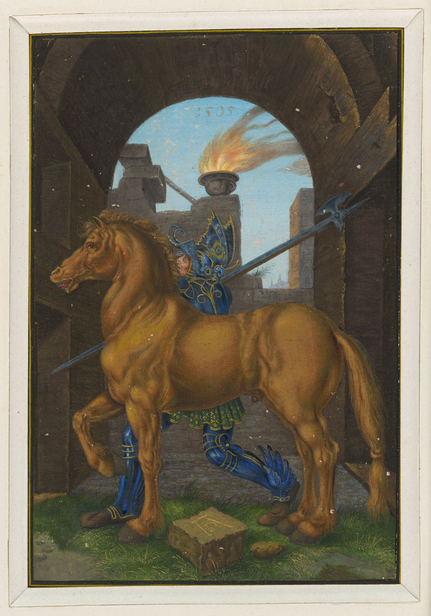 Het kleine paardje door Albrecht Dürer