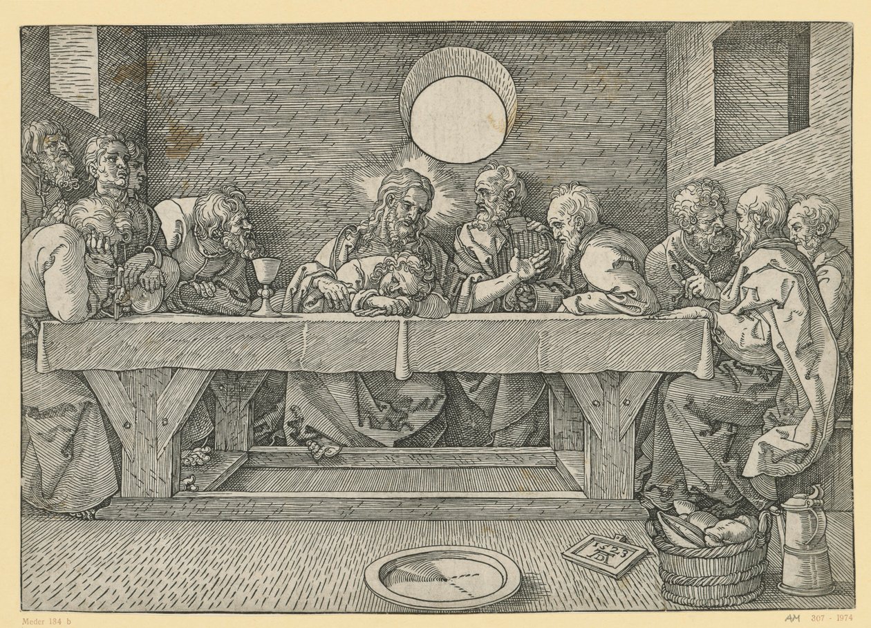 Het Laatste Avondmaal door Albrecht Dürer