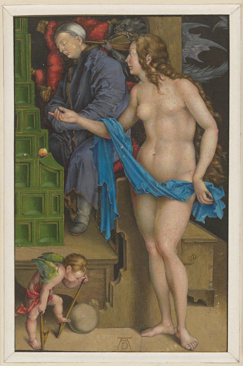 De droom van de dokter door Albrecht Dürer